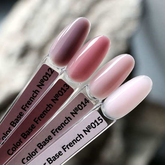 База Komilfo Color Base French 013 (рожевий пудровий), 30 мл (банка) (без пензлика), Об`єм: 30 мл (банка), Колір: 0133