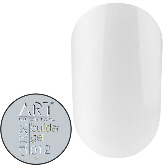 Гель для наращивания ART QUICK Builder Gel №012 French White, 5 мл, Объем: 5 мл
, Цвет: 012