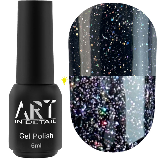 Гель-лак светоотражающий ART Flash Gel Polish №FG002, 6 мл, Цвет: FG002