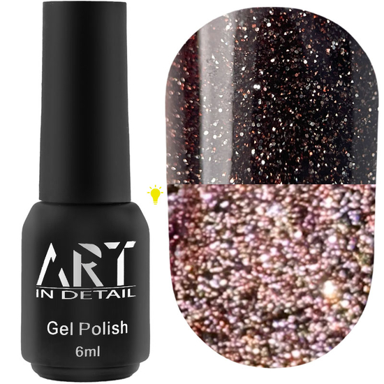 Гель-лак светоотражающий ART Flash Gel Polish №FG010, 6 мл, Цвет: FG010