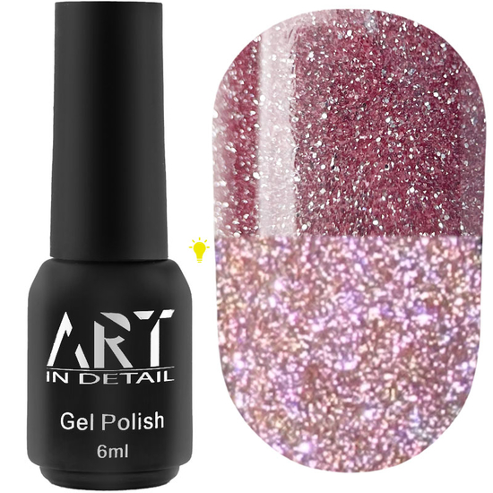Гель-лак светоотражающий ART Flash Gel Polish №FG013, 6 мл, Цвет: FG013