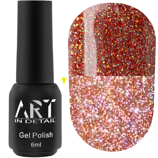 Гель-лак светоотражающий ART Flash Gel Polish №FG022, 6 мл, Цвет: FG022