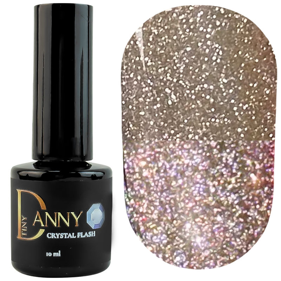 Світловідбивний гель-лак Danny FLASH CRYSTAL №42, 10 мл, Колір: 42