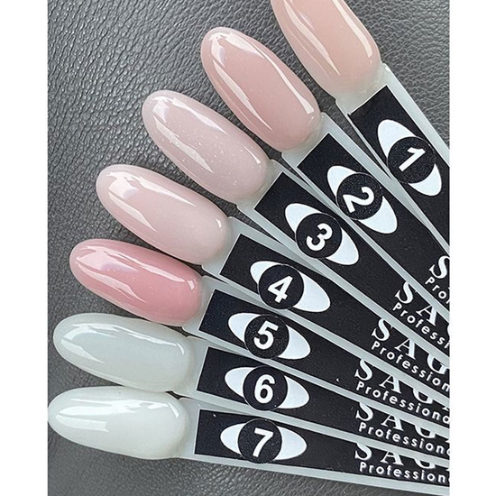 Гель для нарощування SAGA Builder Gel Veil №4 Rose Pink 15 мл, Об`єм: 15 мл, Колір: Rose Pink2