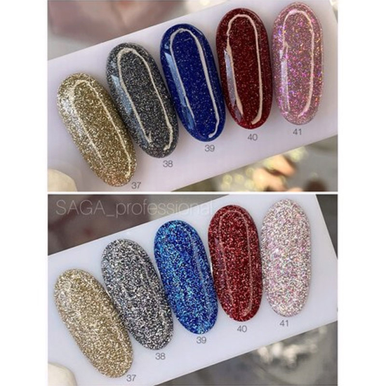 Гель-лак светоотражающий SAGA Fiery Gel №37, 8 мл, Цвет: 37
3