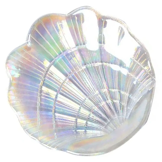 Стекляная подставка "Ракушка" для клея, для смешивания красок