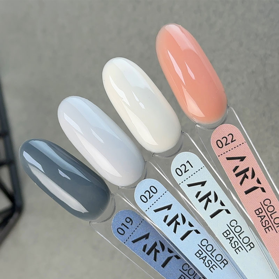 База цветная ART Color Base №022, Light Peach, 15 мл, Объем: 15 мл, Цвет: 223