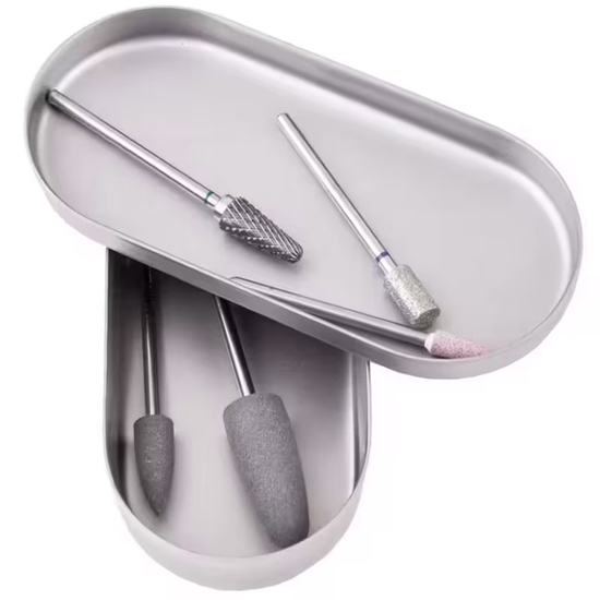 Лоток з кришкою для бурів та фрез STALEKS PRO EXPERT 20 TYPE 1 LE-20/12