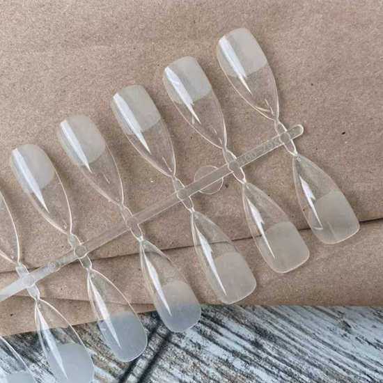 Гелевые типсы для наращивания Molekula миндаль, 240 шт, Размер: Миндаль2