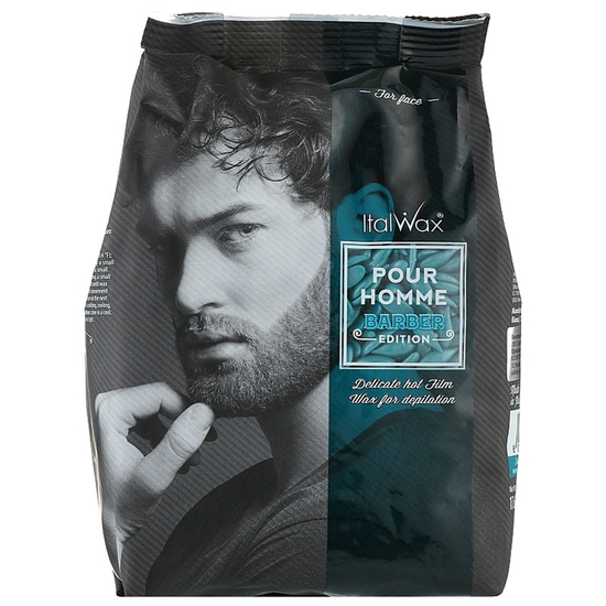 ItalWax Горячий воск в гранулах, Pour Homme Barber Edition, 100 г, Объем: 100 г, Аромат: Barber Edition