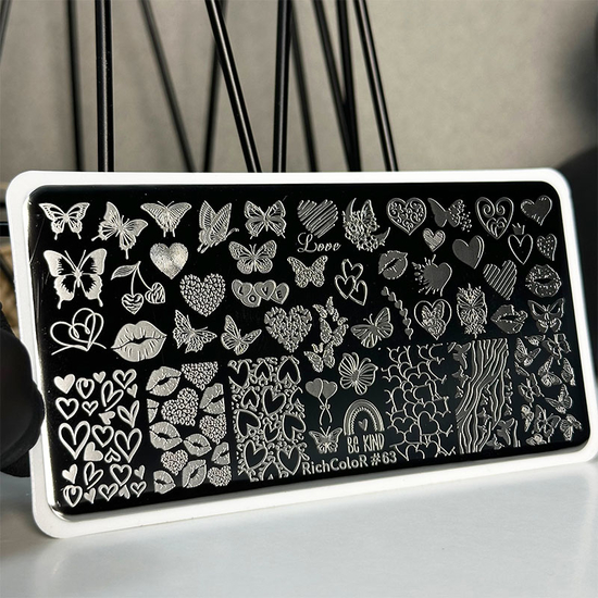 Пластина для стемпинга RichColor-063, Цвет: 063