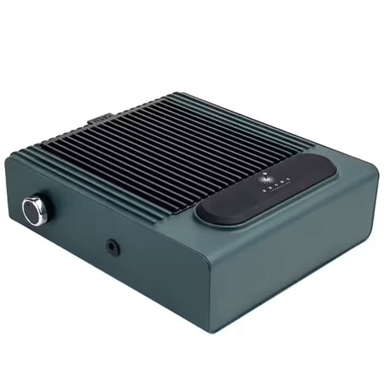Витяжка для манікюру з фільтром НЕРА BUCOS CYCLONE V1 на 100W Зелена, Колір: Зеленая2