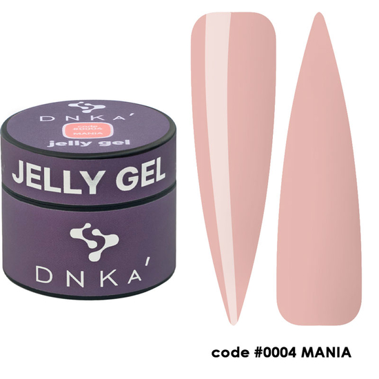 DNKa Гель-желе для нігтів Gelly Gel 0004 Mania, 15 мл, Об`єм: 15 мл, Колір: 0004