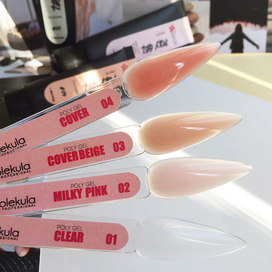 Полигель Molekula Poly Gel №03 Cover Beige бежевый, полупрозрачный, 30 мл, Цвет: Cover Beige2