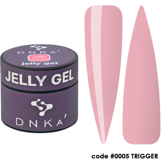 DNKa Гель для ногтей Gelly Gel 0005 Trigger, 15 мл, Объем: 15 мл, Цвет: 0005