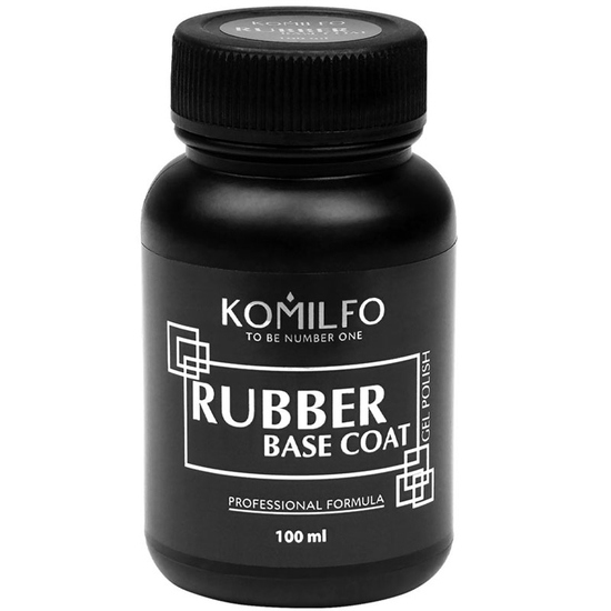 Каучуковая база для гель-лака Komilfo Rubber Base Coat 100 мл (бочонок), Объем: 100 мл бочонок