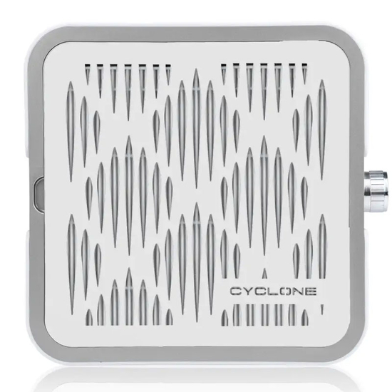 Вытяжка для маникюра с НЕРА фильтром BUCOS CYCLONE X на 60 Вт SILVER, Цвет: Silver4