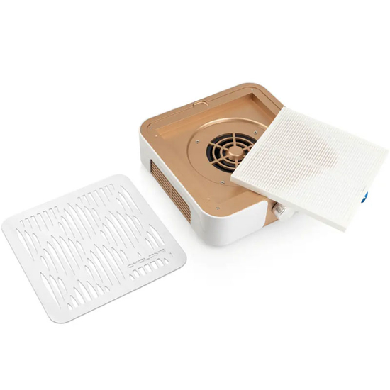 Вытяжка для маникюра с НЕРА фильтром BUCOS CYCLONE X на 60 Вт BRONZE, Цвет: Bronze6