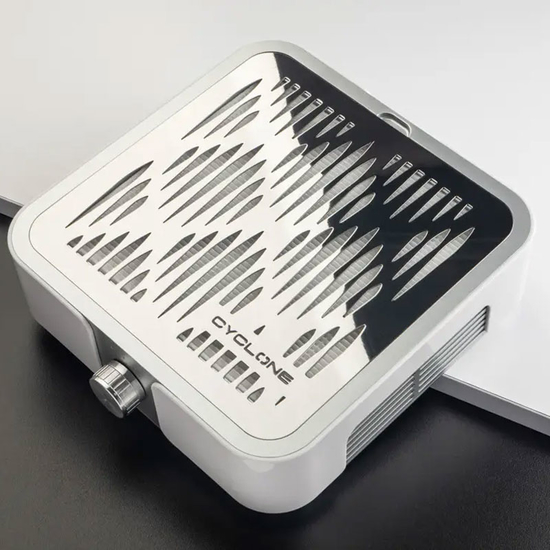 Вытяжка для маникюра с НЕРА фильтром BUCOS CYCLONE X на 60 Вт SILVER, Цвет: Silver6