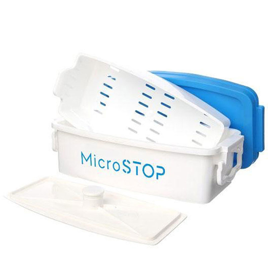 Контейнер для дезинфекции маникюрных инструментов MicroStop 3 л, Объем: 3000 мл