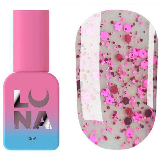 Топ для гель-лака LUNA Top Pink 13 мл