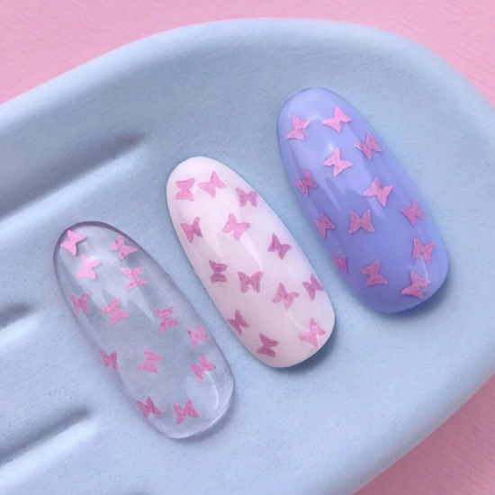 Топ для гель-лака LUNA Top Butterfly Pink 13 мл, Объем: 13 мл, Цвет: Pink3