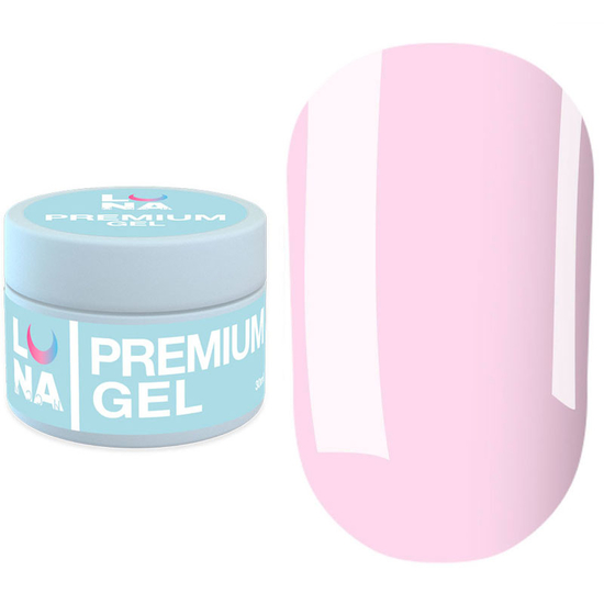 Гель для наращивания LUNA Gel Premium №19 15 мл, Объем: 15 мл, Цвет: 19