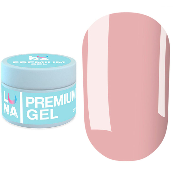 Гель для наращивания LUNA Gel Premium №20 15 мл, Объем: 15 мл, Цвет: 20