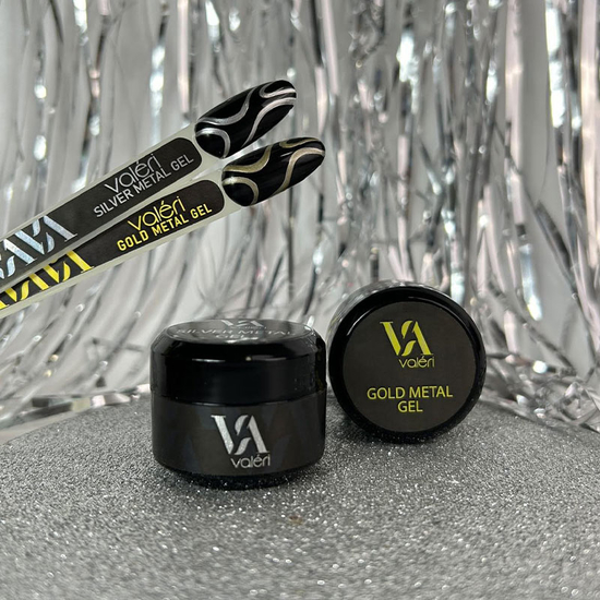 Гель-краска для ногтей Valeri Silver Metal Gel 5 мл, Объем: 5 мл
, Цвет: Silver
2
