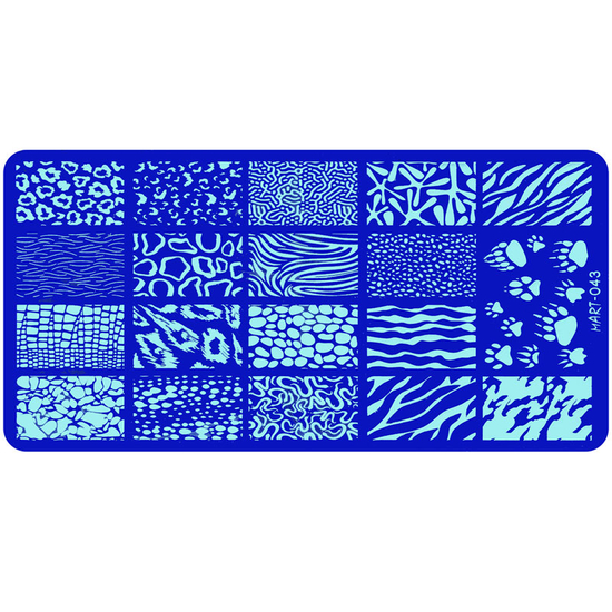 Пластина для стемпинга mART 043, Цвет: 043