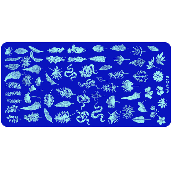 Пластина для стемпинга mART 046, Цвет: 046