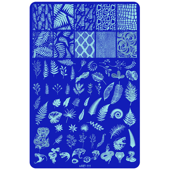 Пластина для стемпинга большая mART 111, Цвет: 111