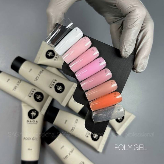 Полигель SAGA POLY GEL NEW 02 30 мл, Объем: 30 мл, Цвет: 02
2