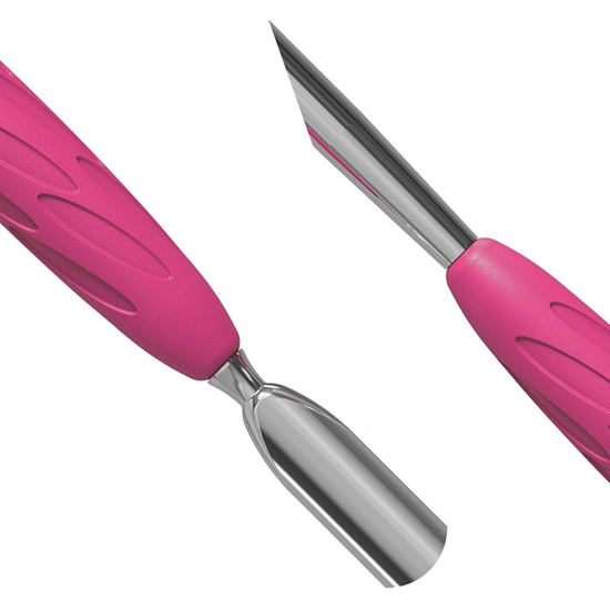 Лопатка маникюрная с силиконовой ручкой STALEKS PRO UNIQ 10 TYPE 2 PQ-10/25