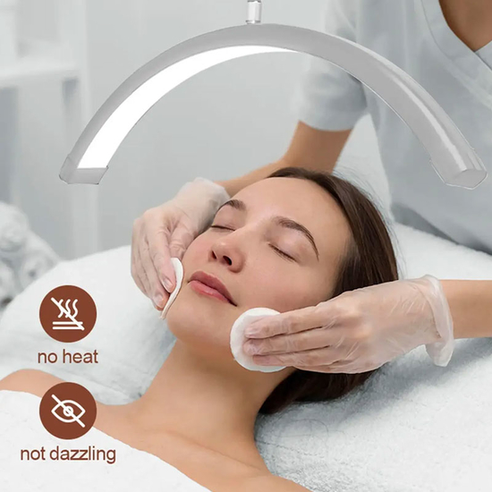 Лампа бестеневая напольная LED MOON 36 Вт Белая, Цвет: Белая3