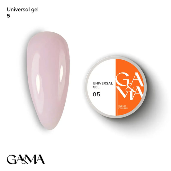 Универсальный гель GaMa Universal Gel №005 30 мл, Объем: 30 мл, Цвет: 005
