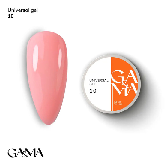 Универсальный гель GaMa Universal Gel №010 15 мл, Объем: 15 мл, Цвет: 010
