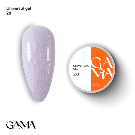 Универсальный гель GaMa Universal Gel №020 30 мл, Объем: 30 мл, Цвет: 020