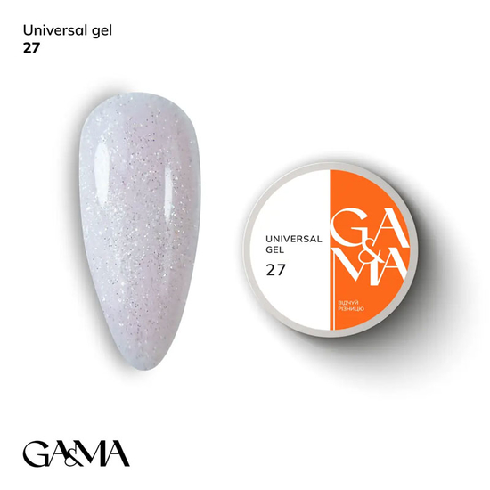Универсальный гель GaMa Universal Gel №027 30 мл, Объем: 30 мл, Цвет: 027