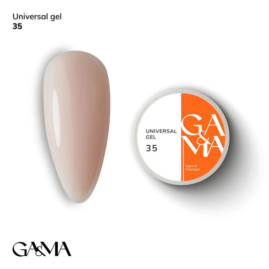 Универсальный гель GaMa Universal Gel №035 15 мл, Объем: 15 мл, Цвет: 035