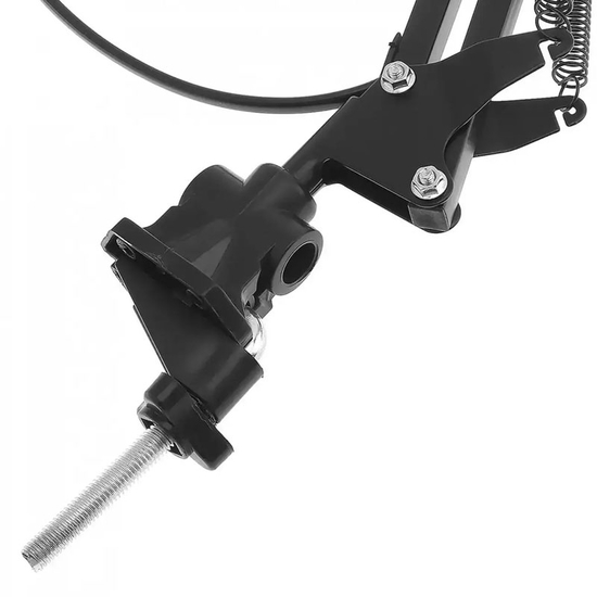 Настольная лампа SWING ARM AD-800 для освещения и идеальных бликов на ногтях BLACK, Цвет: Black
6