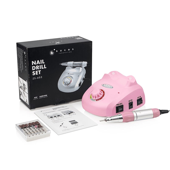 Фрезер BUCOS PRO ZS-603 PINK PROFESSIONAL 45W/35000 об., Цвет: Pink5