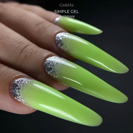 Гель для зміцнення та нарощування GaMa Simple Gel Laymovyy 15 мл, Об`єм: 15 мл, Колір: Laymovyy5