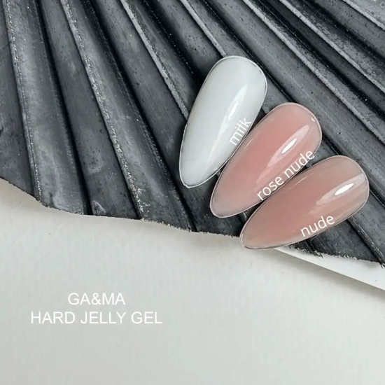 Гель для наращивания моделирующий GaMa Hard Jelly Gel Nude 30 мл, Объем: 30 мл, Цвет: Nude
2