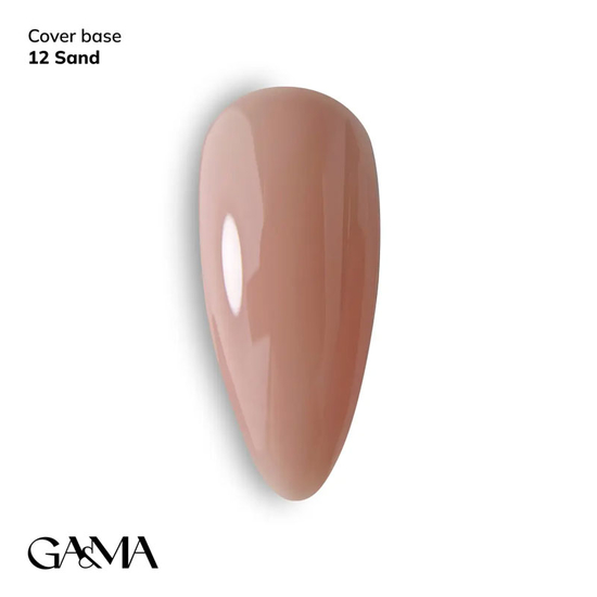 Камуфлююча база GaMa Cover Base №012 Sand 15 мл, Об`єм: 15 мл, Колір: 012