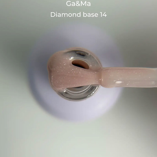 Камуфлююча база GaMa Cover Base Diamond №014 15 мл, Об`єм: 15 мл, Колір: 0142