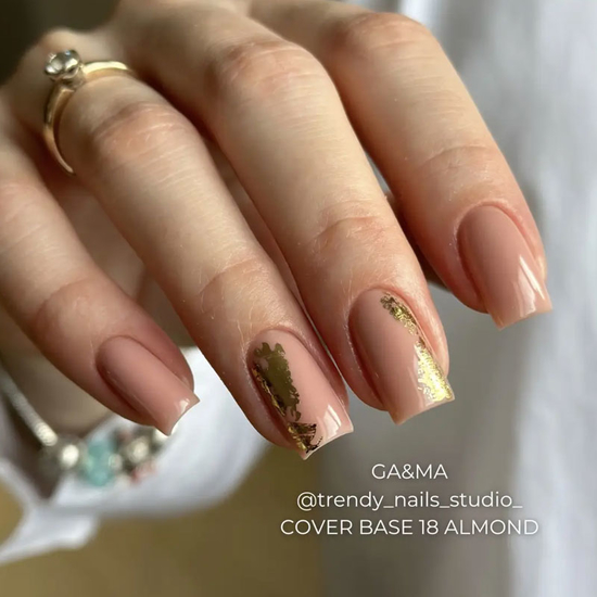 Камуфлирующая база GaMa Cover Base №018 Almond 30 мл, Объем: 30 мл, Цвет: 0184