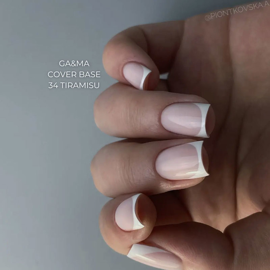 Камуфлирующая база GaMa Cover Base №034 Tiramisu 15 мл, Объем: 15 мл, Цвет: 0344