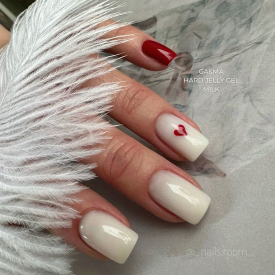 Гель для наращивания моделирующий GaMa Hard Jelly Gel Milk 30 мл, Объем: 30 мл, Цвет: Milk
6