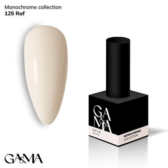 Гель-лак GaMa Gel Polish Monochrome collection №125 Raf 10 мл, Об`єм: 10 мл
, Колір: 125